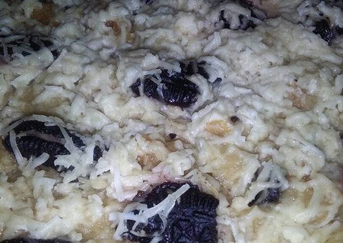 Resep Puding roti oreoo yang Lezat