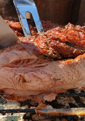 Una foto de Paletilla de Cerdo a la Brasa