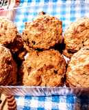 Galletas de avena y miel sin harina de trigo y sin azúcar refinada