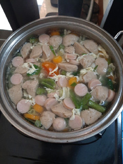 Foto resep Sayur Sop Sosis Bakso
