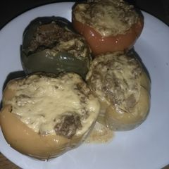 Stuffed Bell Peppers A picture of Stuffed Bell Peppers.
