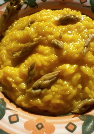Una foto de Arroz con azafrán