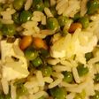 Salade riz et petits pois à la menthe