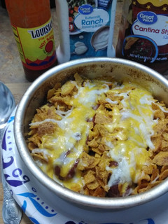 A picture of Chili Cheese Dogs.