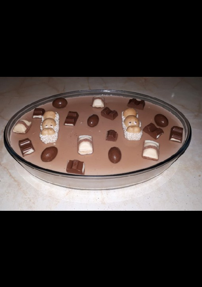 Una foto de Tarta kinder súper fácil