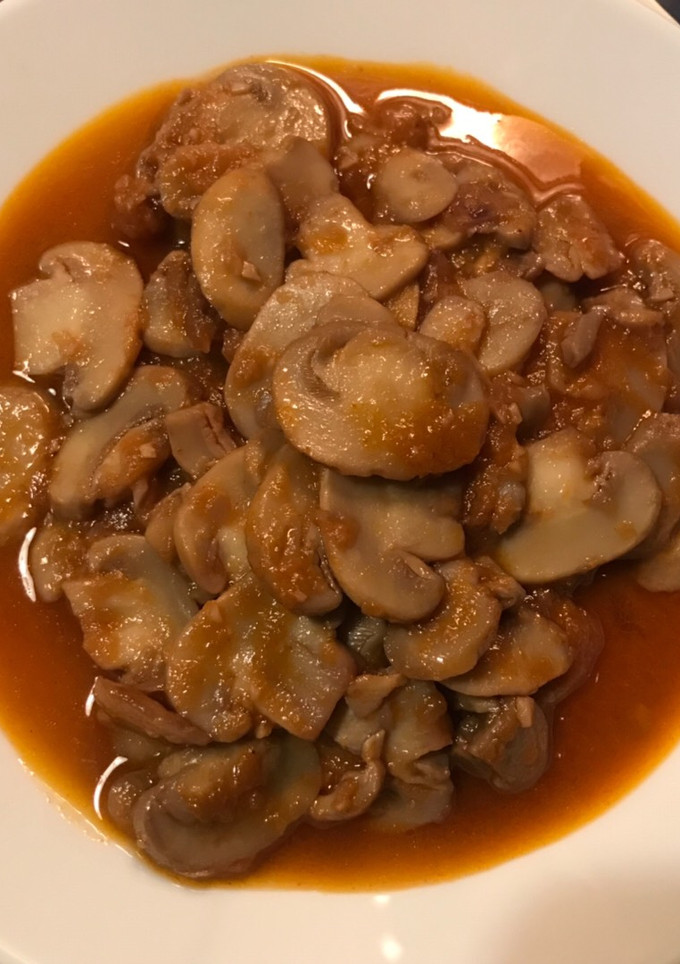 Una foto de Champiñones al Ajillo con Pimentón (Thermomix)