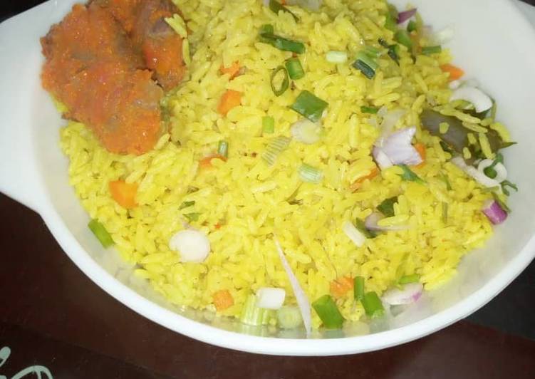 Easiest Way to Prepare Any-night-of-the-week Turmeric Rice