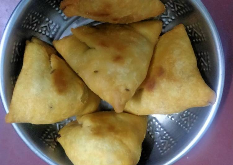 Easiest Way to Make Ultimate Potato Green Peas Samosa