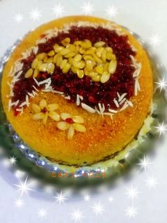 عکسی از دستور ته چین مرغ