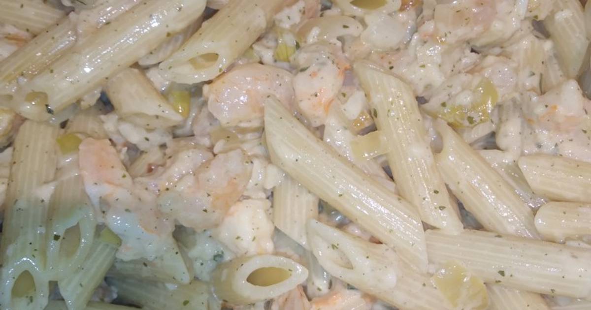 65 Recetas Muy Ricas De Macarrones Con Gambas Compartidas Por Cocineros