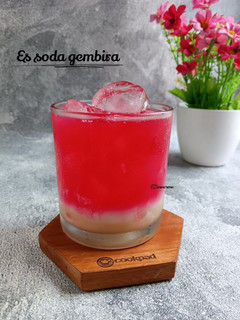 Foto resep Es soda gembira