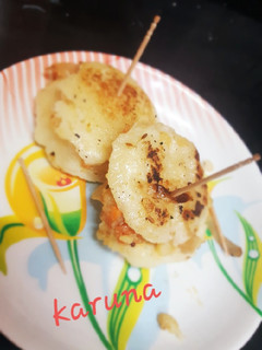 A picture of Idli burger.