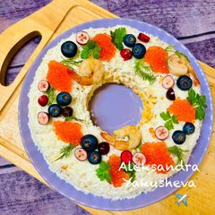A picture of Canned tuna salad.