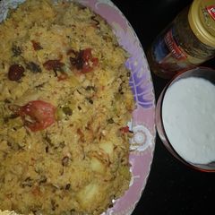 Garma garam tahri😋 A picture of Garma garam tahri😋.