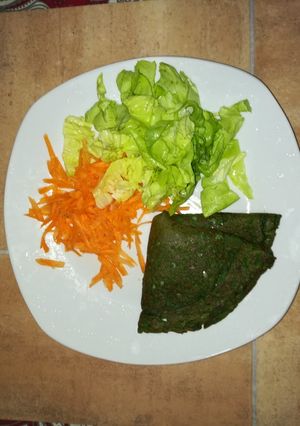 Una foto de Crepes rellenos de muzarella