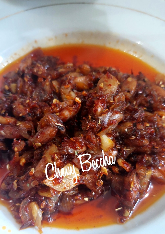 Foto resep Sambal Cumi Asin