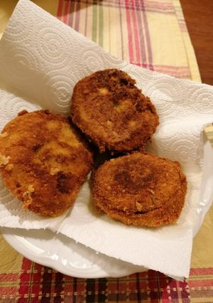 Foto di Funghi porcini fritti