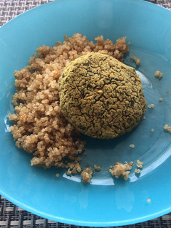 Una foto de Falafel al horno y quinoa 🤗