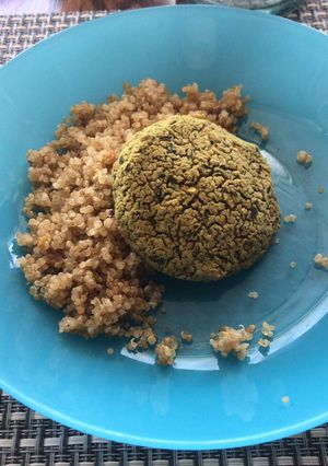 Una foto de Falafel al horno y quinoa 🤗