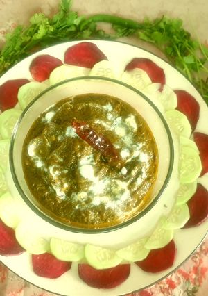क्रीमी पालक पनीर(creamy palak paneer recipe in hindi) रेसिपी मुख्य फोटो