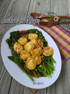 Foto resep 259# Kailan cah tofu