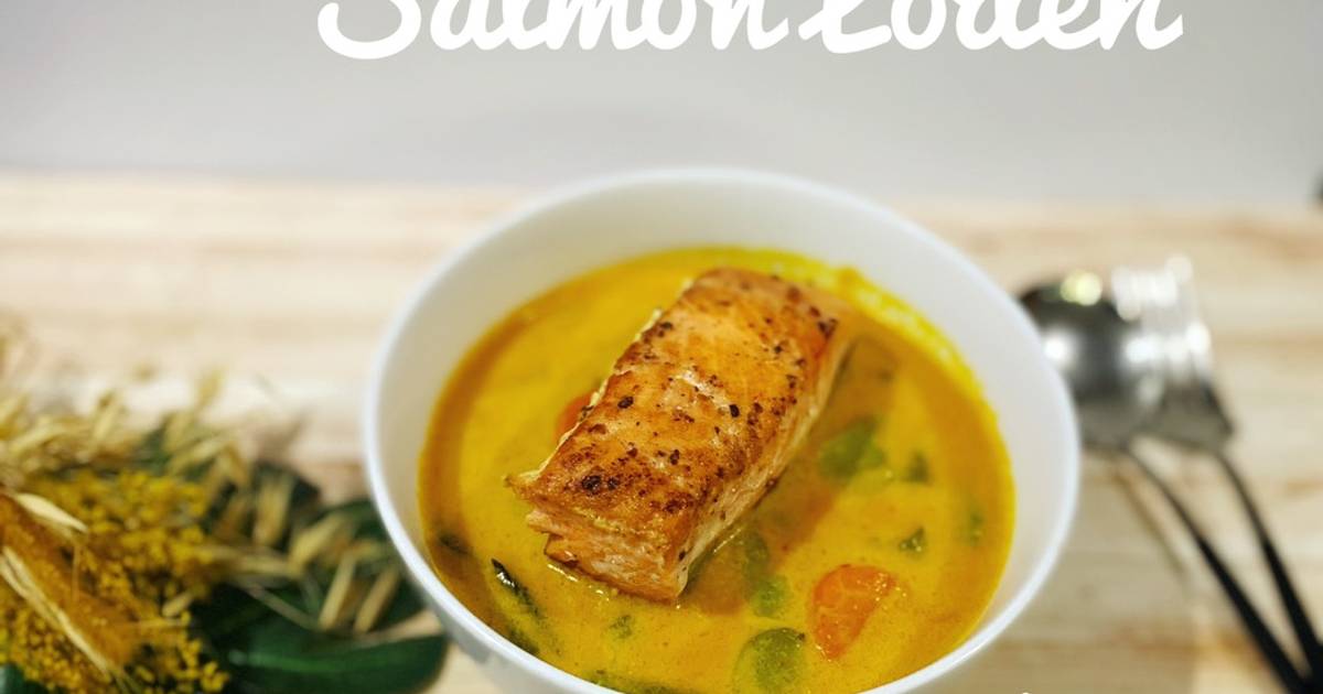 Resep Salmon Lodeh Oleh Lovelychef By TieDQ - Cookpad