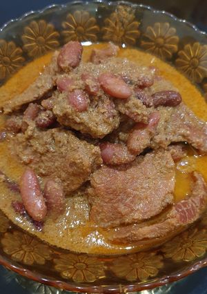 Foto resep Rendang Daging Kacang Merah
