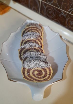 عکسی از دستور کوکی دورنگ (بدون شیر)