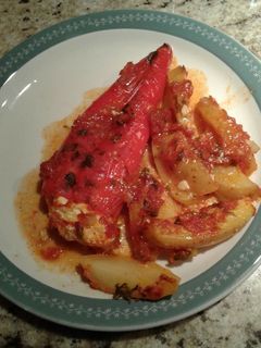 Φωτογραφία της συνταγής Γεμιστές Πιπεριές Φλωρίνης με Τυριά