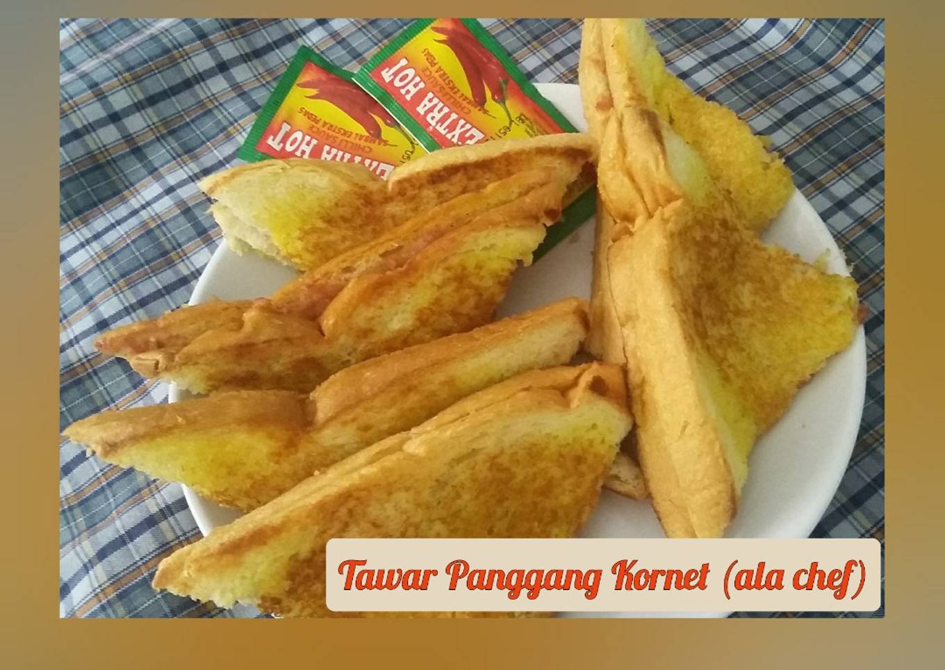 Tawar Panggang Cornet (ala chef)