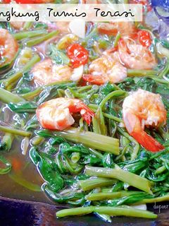 Foto resep KANGKUNG TUMIS TERASI - Resep Terfavorit Keluarga