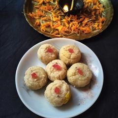 A picture of Rich in healthy fats coconut sandesh.