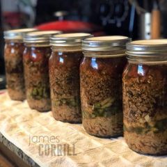 A picture of Burrito in a Jar.
