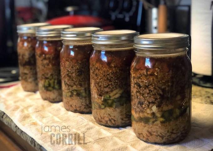 Recipe of Award-winning Burrito in a Jar