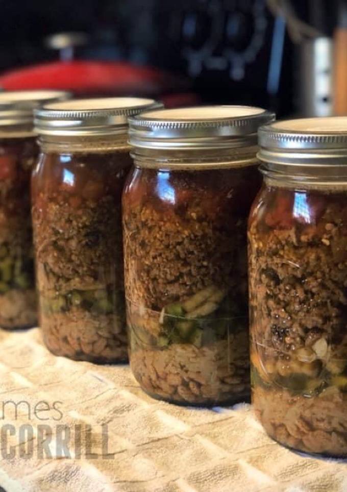 A picture of Burrito in a Jar.