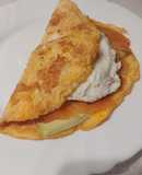 Crepe de tortilla