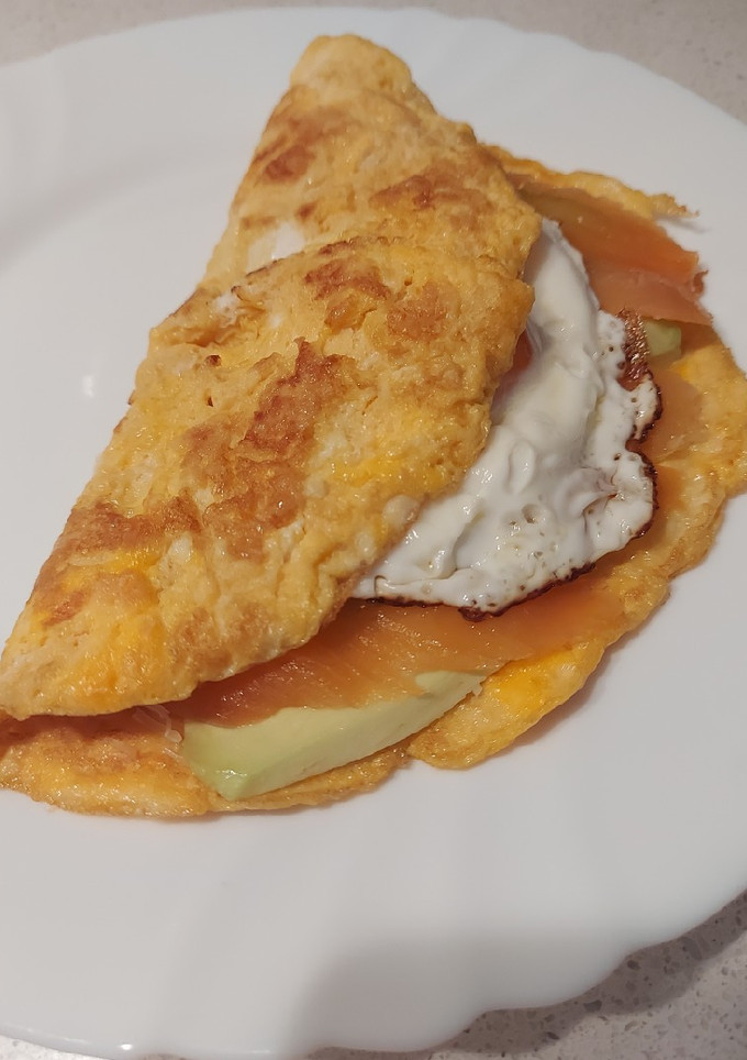Una foto de Crepe de tortilla