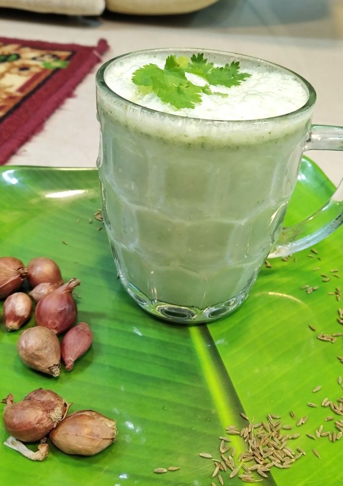 मसाला ताक (केरळा संभरान) (masala taak recipe in marathi) रेसिपी चे मुख्य फोटो 
