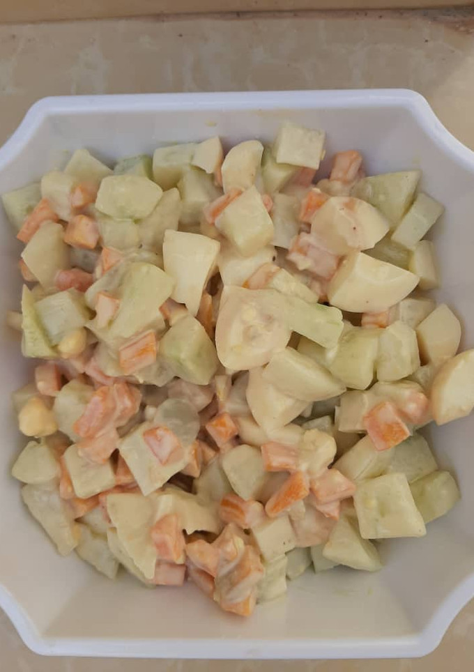 A picture of Cucumber salad.