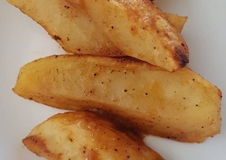 Steps to Make Perfect Baked potato wedges