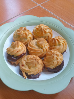 Foto resep Kue Soes vla Coklat