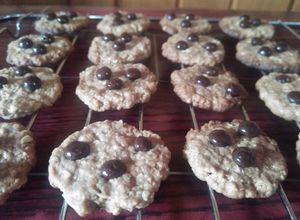Foto resep Oat chocolate cookie (Quaker Oat)