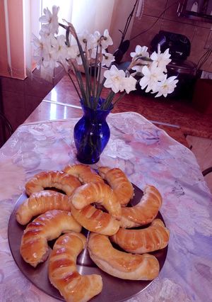 O poză a rețetei Cornulețe cu brânză. 🥐.
