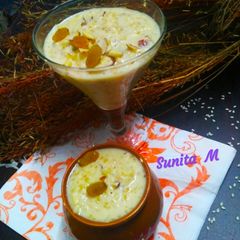 A picture of Crunchy kheer.