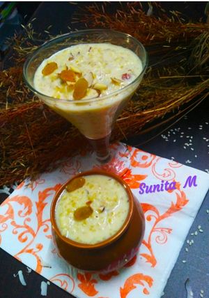 A picture of Crunchy kheer.