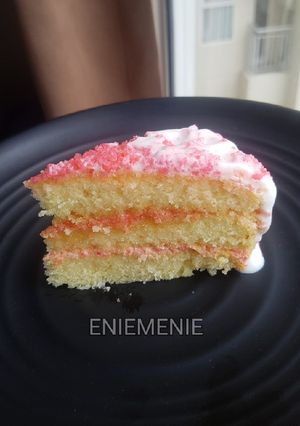 Foto resep 🍰 Resep Birthday Cake & Pengoles Loyang Mudah 🎂