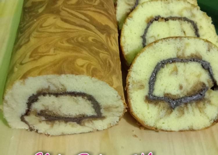 Bolu Gulung Marmer Ekonomis 3 Telor