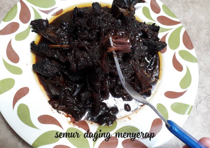 Semur daging menyerap+tips