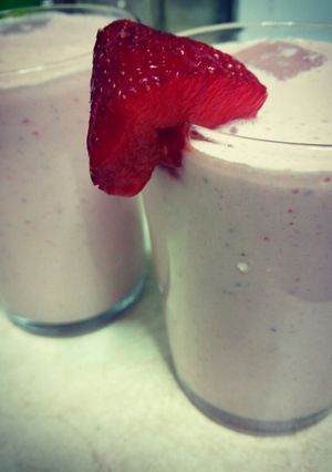 Φωτογραφία της συνταγής Smoothie φράουλα