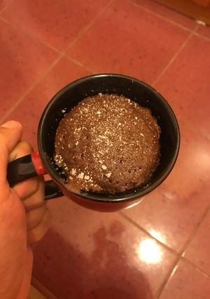 صورة لوصفة طريقة عمل كيك الفنجان او الماغ كيك بالمايكوريف